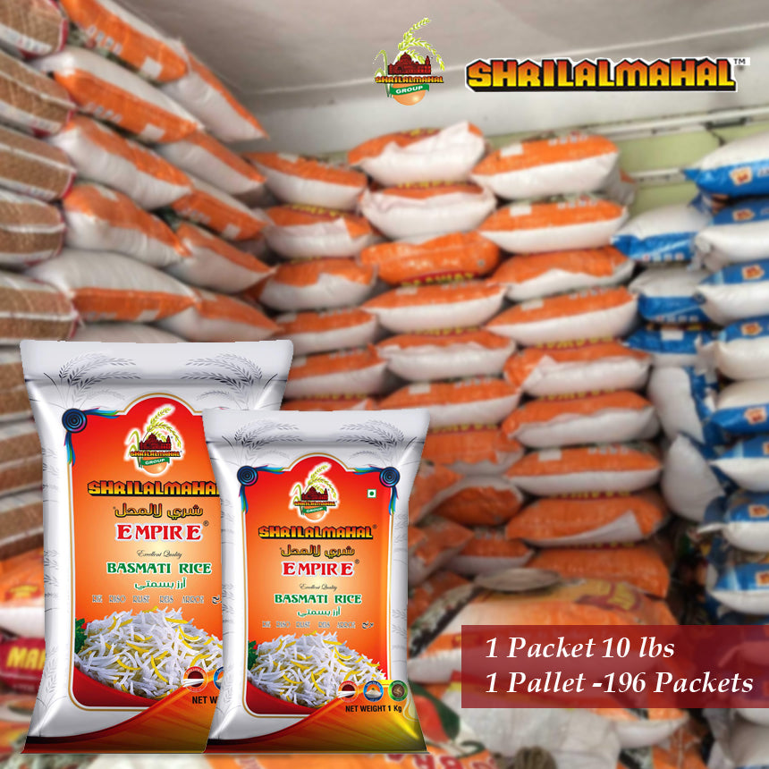 Empire Premium Basmati Rice 10lbs (Pack of 4)